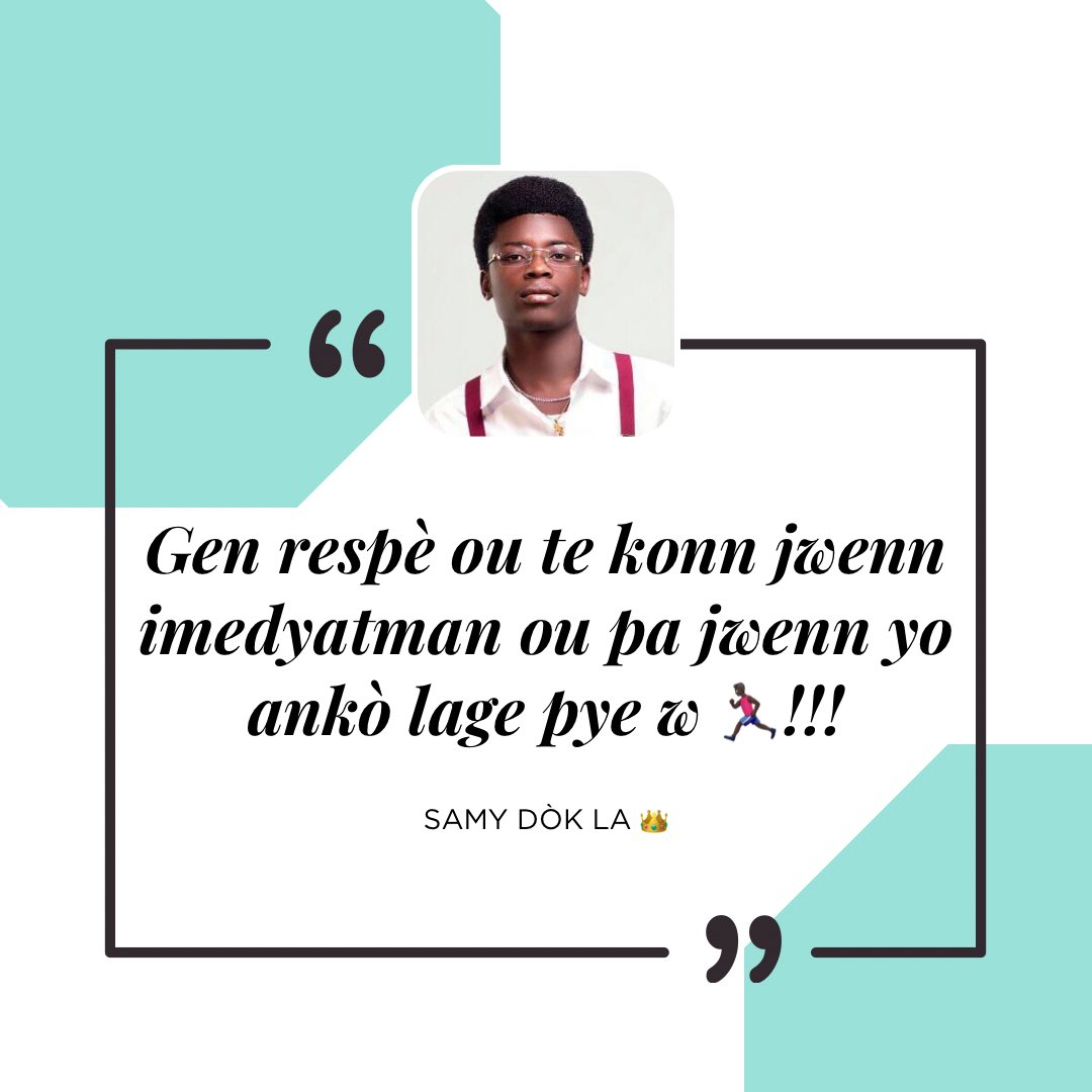 ceran99's tweet photo. Lage pye w! 👌 @Hitmagazineht @Tonymixhaiti @ARTISTNEWSTV1 https://t.co/Duxun5hBs0