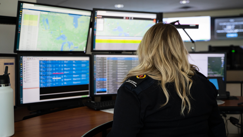 Ornge's tweet photo. Celebrating the dedicated team at our Operations Control Centre this #NationalPublicSafetyTelecommunicationsWeek! With their commitment & expertise, they coordinate around 20,000 patient transports. Thank you for making a difference in the lives of so many across Ontario! https://t.co/sJhzXgXPw6