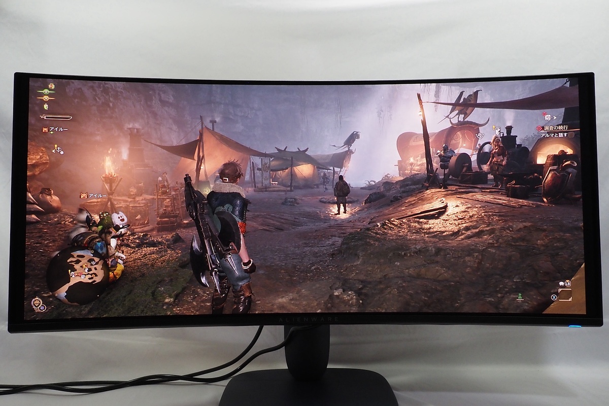 ウルトラワイドゲーミングモニター「Alienware AW3425DW」レビュー QD 