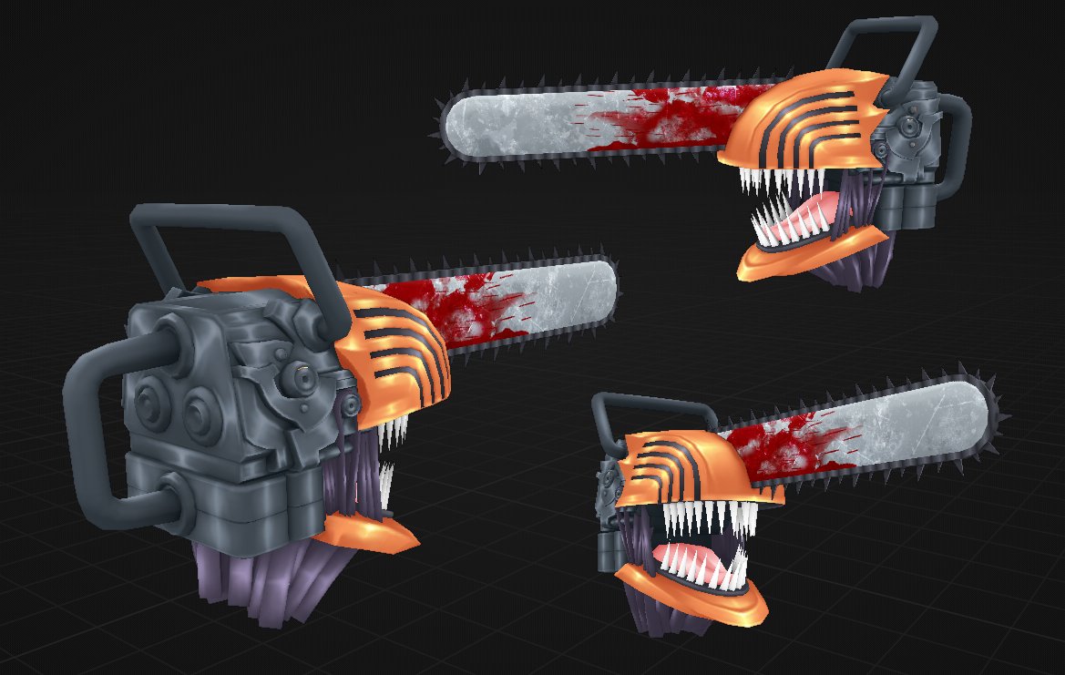 Denji's head for a commission.
#3DModels #3DModel #3dart #RobloxDev #robloxart #gamedev #gamedevs #ROBLOX #3dmodeling #Capybara #chainsawman
