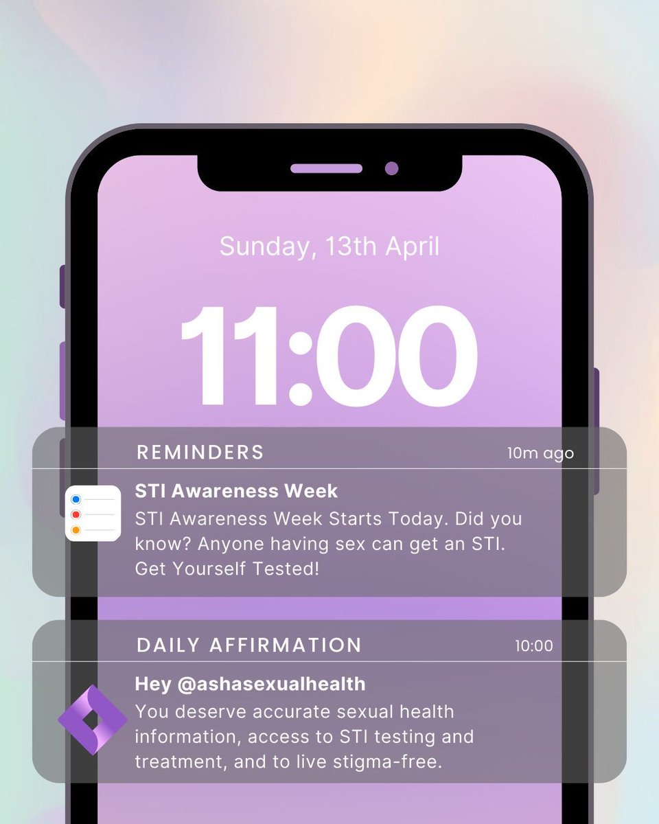 InfoASHA's tweet image. It’s #STIAwarenessWeek! ✨ Take control of your sexual health by learning more about prevention, testing, and treatment. 🧪 👩‍⚕️ 🛡️ Explore our STI Awareness Week &amp;amp; Month content 🔗 💻 on our website: ashasexualhealth.org/april-is-sti-a…  #STIweek #STI #Syphilis #STIprevention #chlamydia…