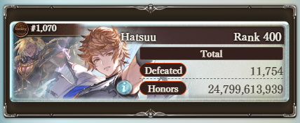 Hatsuu's tweet image. GUILD WARS IS OVER AND I DID IT ππππ I MADE TOP 2K