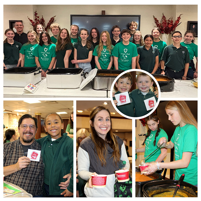 GoSaintJoseph's tweet photo. Thank you to everyone who attended Operation Soup Bowl to help fight poverty in our community. It was heartwarming to see so many members of our school community come together to support this important service project and the Murphy Center for Hope. https://t.co/vpIqKfKb78
