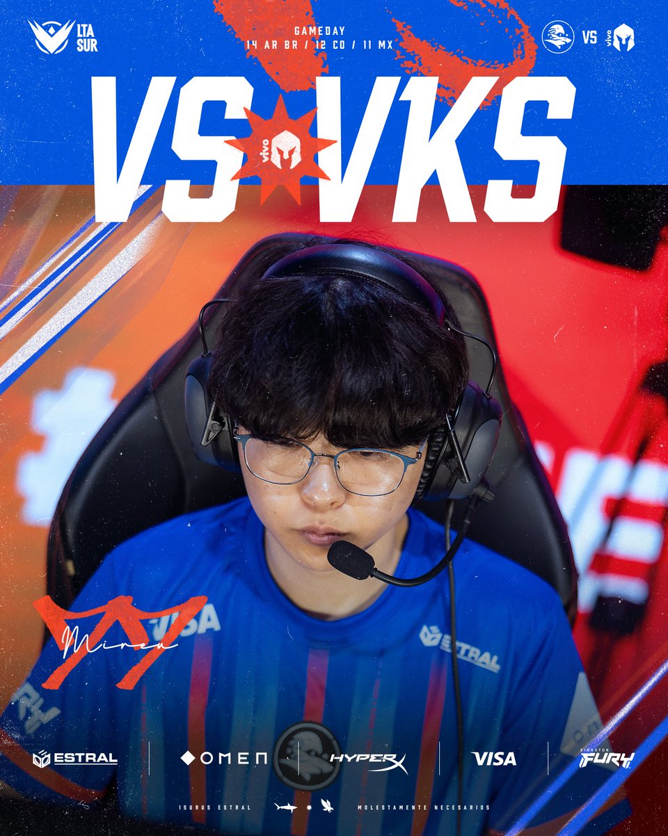 Isurus Estral (@isurusestral) on Twitter photo ¡UNA NUEVA CHANCE! 🫡
Dentro de dos horas nos enfrentaremos a <a href="/VivoKeyd/">Vivo Keyd Stars</a> en busca del primer punto.
Dentro de duas horas, vamos enfrentar a <a href="/VivoKeyd/">Vivo Keyd Stars</a> em busca do primeiro ponto.
¡A ALENTAR A LOS CHICOS! 💙🧡
#GoIE #DeEsteLado #LTASul ¡UNA NUEVA CHANCE! 🫡
Dentro de dos horas nos enfrentaremos a <a href="/VivoKeyd/">Vivo Keyd Stars</a> en busca del primer punto.
Dentro de duas horas, vamos enfrentar a <a href="/VivoKeyd/">Vivo Keyd Stars</a> em busca do primeiro ponto.
¡A ALENTAR A LOS CHICOS! 💙🧡
#GoIE #DeEsteLado #LTASul