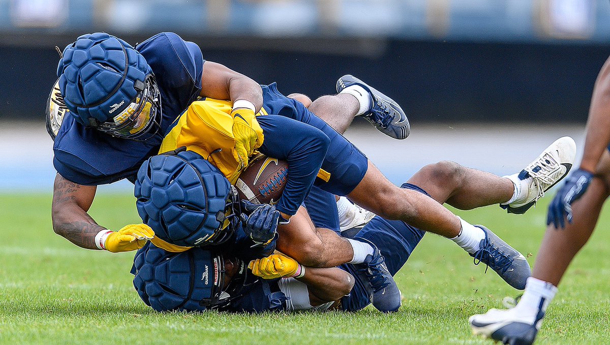 Blue x Gold Spring Game 💙💛 Frames from the first look of the 2025 season! Visit ncataggies.com for the full story.

<a href="/NCATFootball/">Aggie Pride</a> x #AggiePride