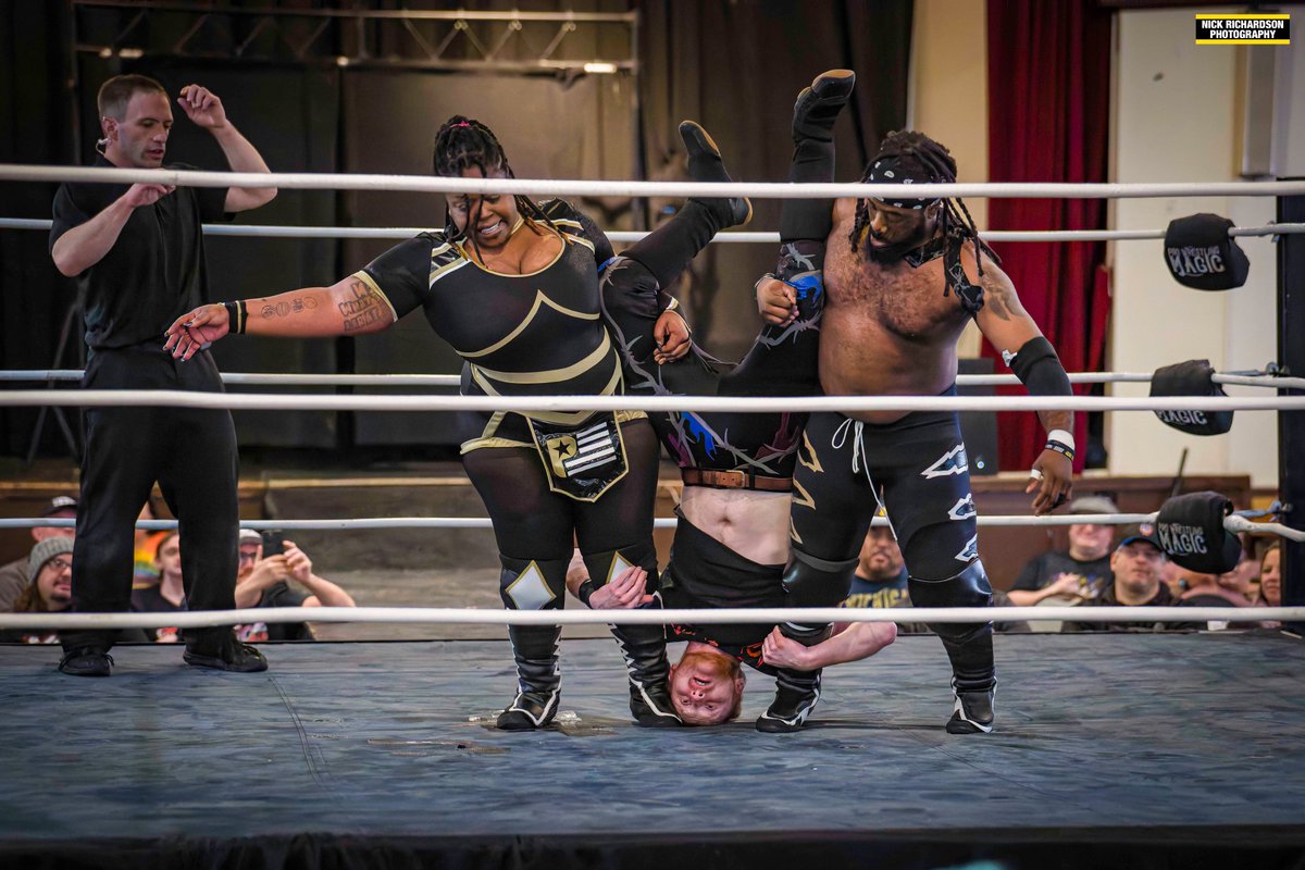 NickNrichard's tweet photo. Photos from Pro Wrestling Magic’s “Superbad” at The Mecca Saturday night

#ThisIsMagic
#10YearsOfMagic
@WrestlingMagic

@OliverMFPW
@NCJB_ https://t.co/0Xk4t00yrv