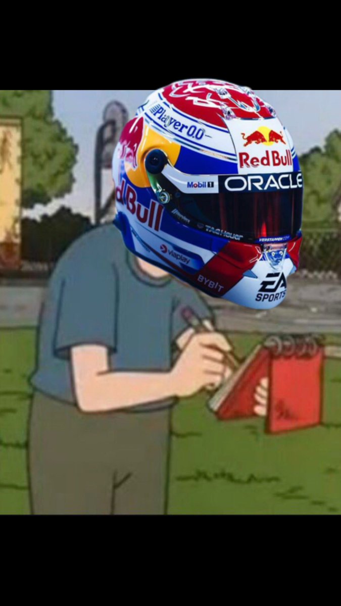 DelboyJH's tweet photo. Max Verstappen is the Randall of the grid and it is glorious. 

“Lando is out of his grid box” 

#P1 #BahrainGP https://t.co/hqL2N5eRGU