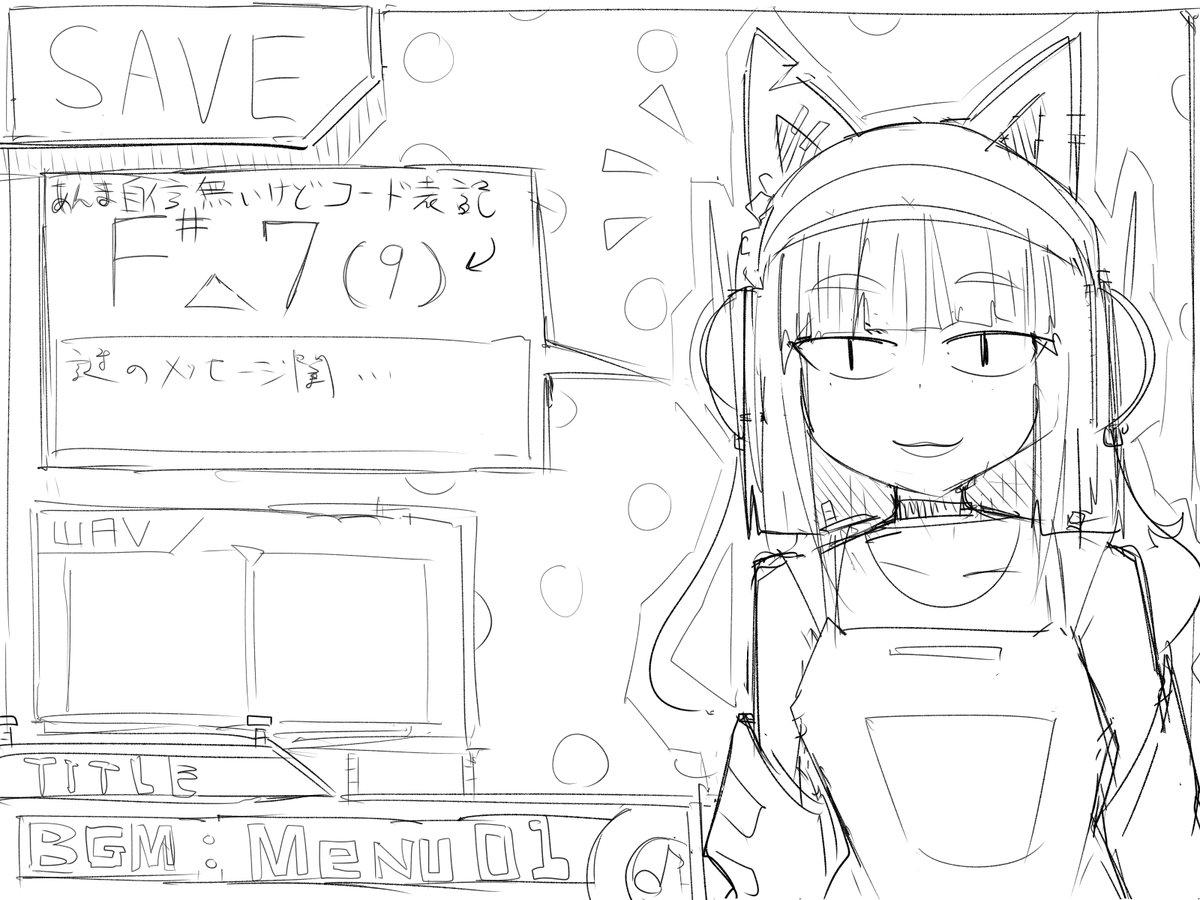 こんな感じの映像にしたいが、寝るとしよう 