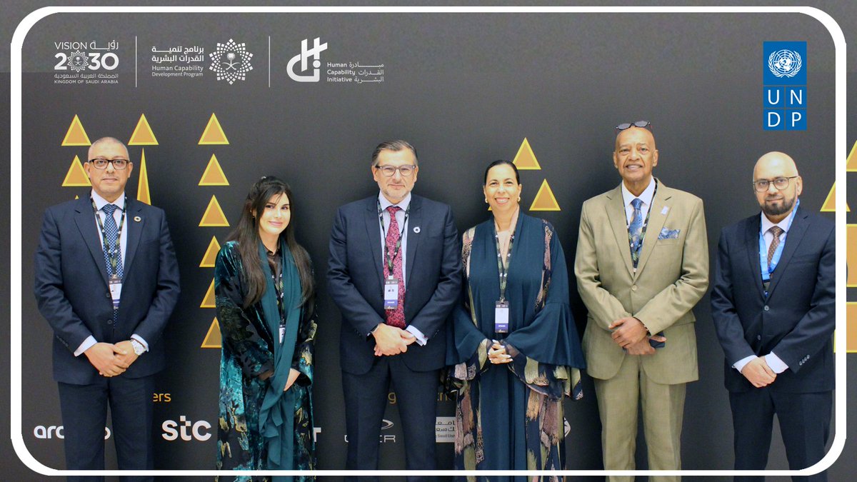 UNDP Saudi Arabia (@undpsaudiarabia) on Twitter photo Today, our <a href="/UNDPSaudiArabia/">UNDP Saudi Arabia</a> team, along with <a href="/DavidBearfield/">David Bearfield</a> – Director Of the Office of Human Resources <a href="/UNDP/">UN Development</a> – proudly attended the <a href="/HCI_KSA/">Human Capability Initiative</a> Opening Ceremony for #HCI2025. We were inspired by innovative ideas and a collaborative spirit at the event. <a href="/UNDPArabStates/">UNDP Arab States</a> Today, our <a href="/UNDPSaudiArabia/">UNDP Saudi Arabia</a> team, along with <a href="/DavidBearfield/">David Bearfield</a> – Director Of the Office of Human Resources <a href="/UNDP/">UN Development</a> – proudly attended the <a href="/HCI_KSA/">Human Capability Initiative</a> Opening Ceremony for #HCI2025. We were inspired by innovative ideas and a collaborative spirit at the event. <a href="/UNDPArabStates/">UNDP Arab States</a>