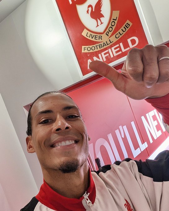 A selfie from VVD.