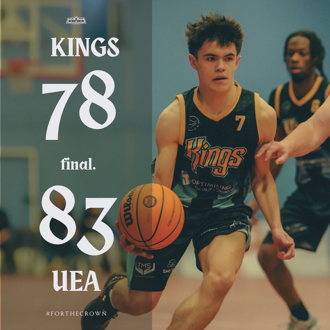 KINGS are PROMOTED ⬆️🔥👑🏀
.
It’s a very weird feeling to celebrate a loss but with a 12 point lead from the 1st Leg, our Kings held on to take the overall win and get back to Division 3 🥳
.
#gloucestercitykings #forthecrown #letitreign