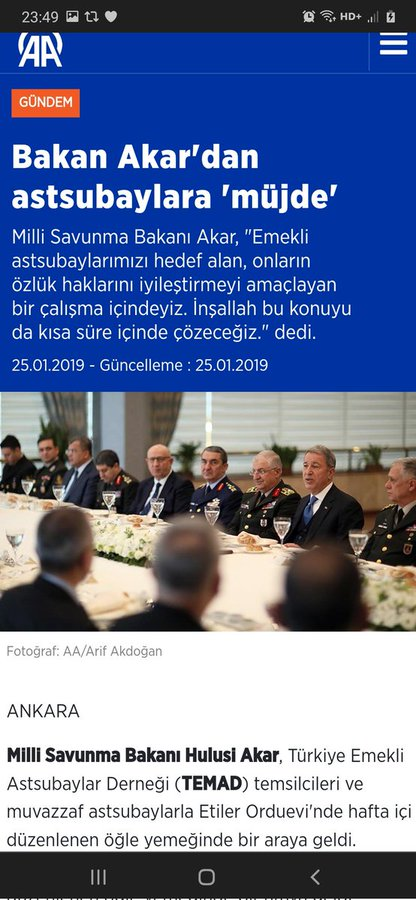 #olurmuböyle Astsubaylar verdiğiniz sözün arkasında durmanızı bekliyor.Astsubaylar ve Emeklileri, uğradıkları haksızlıkların giderilmesini bekliyor.Hani TSK.da hepimiz kardeştik.Niye o zaman yıllar oldu hala Astsubay Tazminat Hakları verilmedi?BU VATANIN ÜVEY EVLADI
