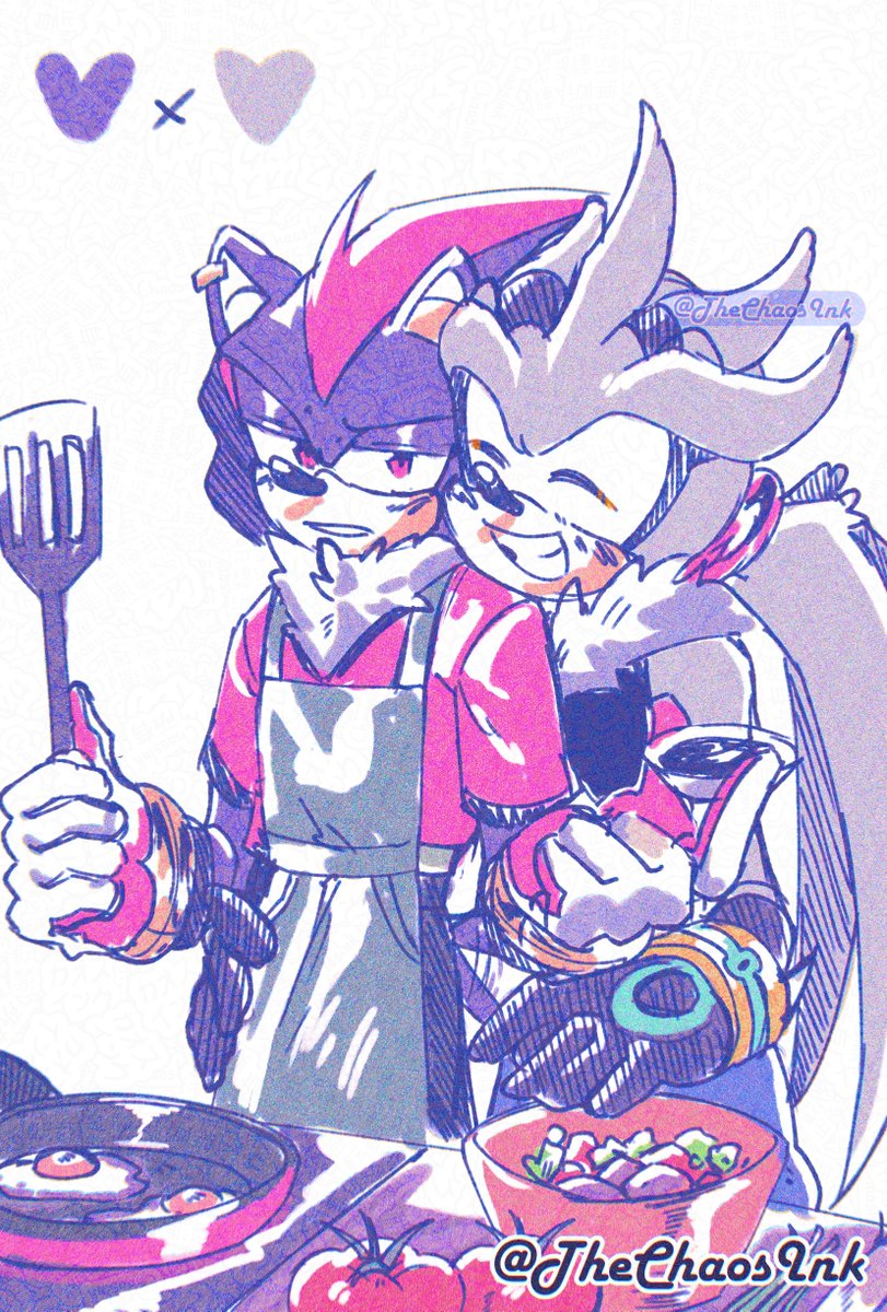 TheChaosInk's tweet photo. I felt like sketching a bit today sooo yeah ! (˶ᵔ ᵕ ᵔ˶)
here is #knuxonic ❤️💙and #shadilver🖤🤍 for you guys! (´▽`ʃ♡ƪ)

#SonicTheHedgehog #KnucklesTheEchidna #ShadowTheHedghehog #SilverTheHedgehog #sonicfanart #sketch https://t.co/Kk4vZEZ1lP
