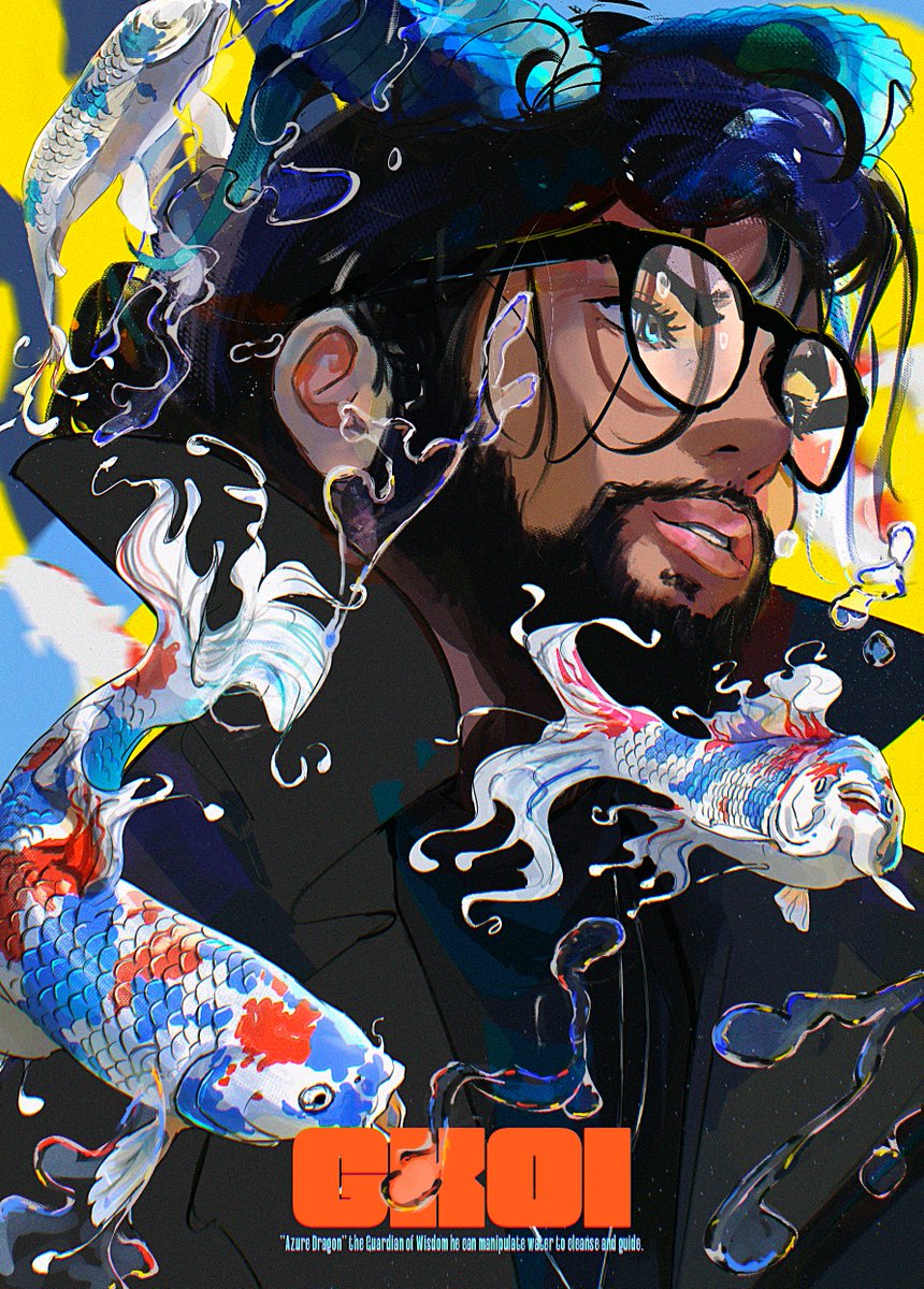 GM! Elevate your day with Muuo's new drop! Seiryu captured in a gorgeous painterly style, every bit the scholar commanding the water and Koi around him🌀

🔥The strokes and colors? Pure Modern Magic. Shoutout to <a href="/_muuu_0/">muuo</a> for pushing the limits!
⛩️Art Lives <a href="/gkoiart/">GKOI</a> #digitalart