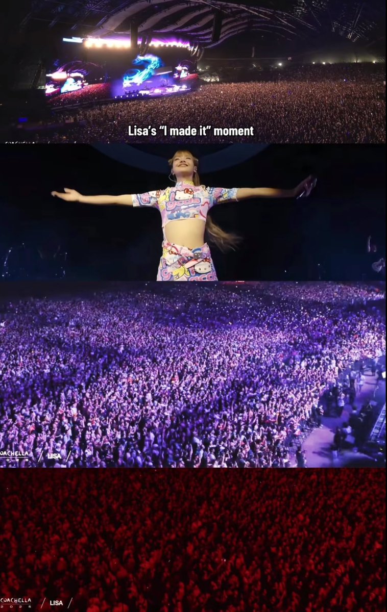 lalisamgger's tweet image. “I made it, Mom”
THAICONIC LISA COACHELLA
#LISACHELLA