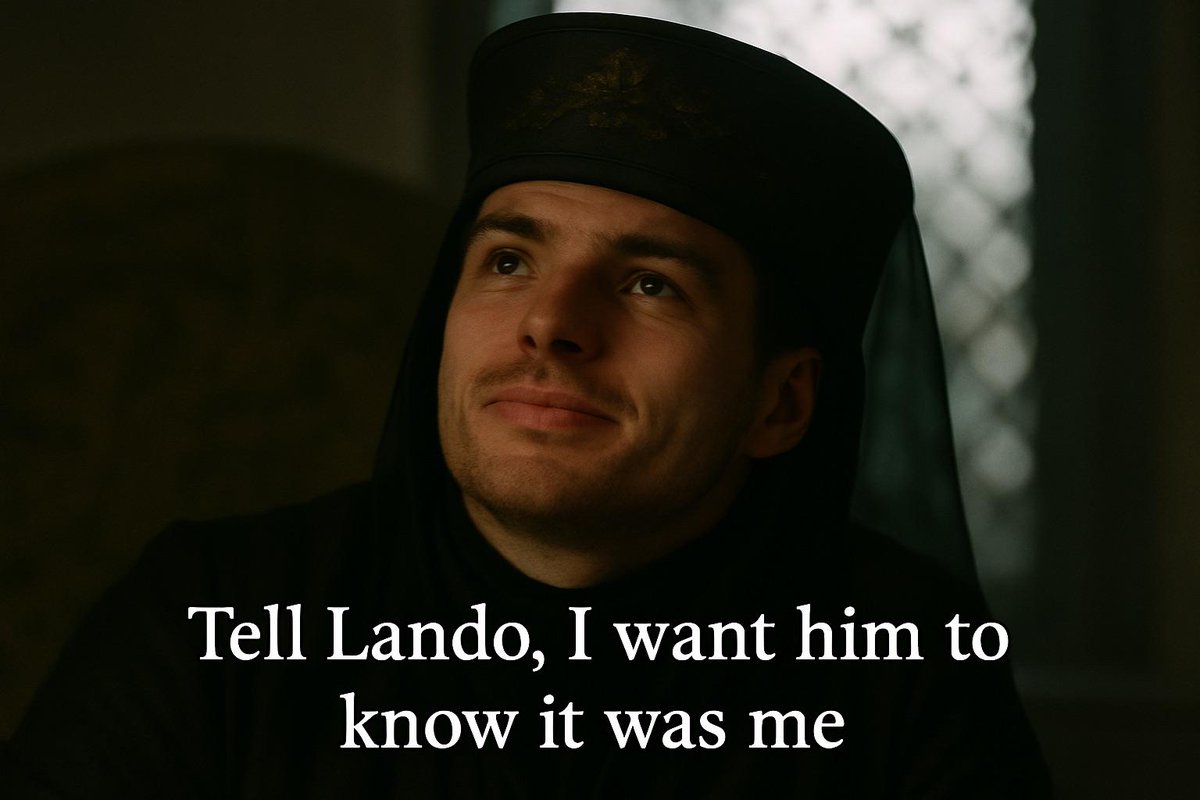 Verstappen after snitching on Norris