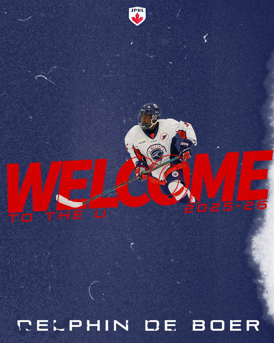 We have signed Delphin De Boer for the 2025-26 season. Welcome to the U Delphin.