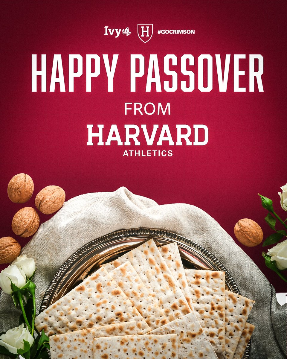 Happy Passover from Harvard Athletics!

#Passover #OneCrimson