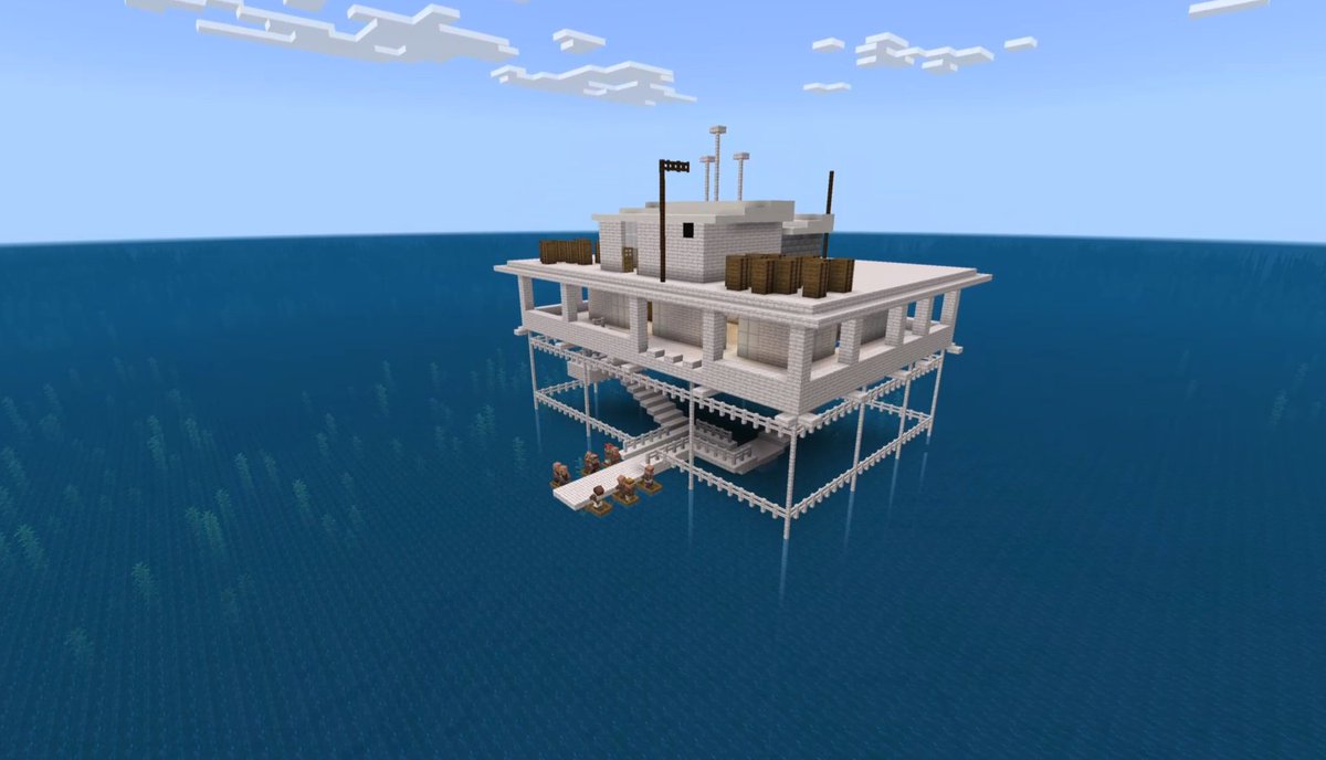 imaggelos's tweet photo. Rose Island IRL vs Rose Island in Minecraft https://t.co/rBtqo95WiW