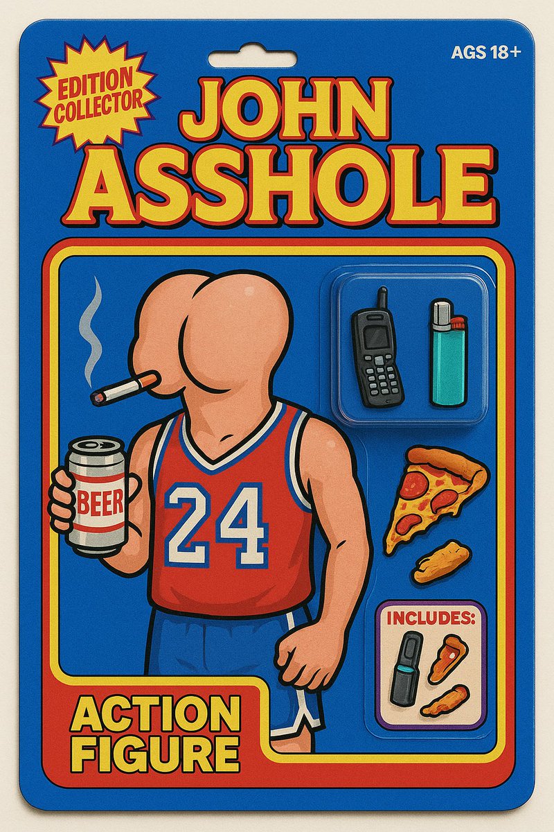 Vous m’avez tous fatigué avec vos Starter Packs sur les réseaux : j’ai donc rendu hommage à tous ceux qui n’arrêtent pas avec cette connerie en créant le personnage ultime, celui qui est un peu de toutes ces conneries que j’ai pu voir. Sur ce, un bon dimanche hein lol