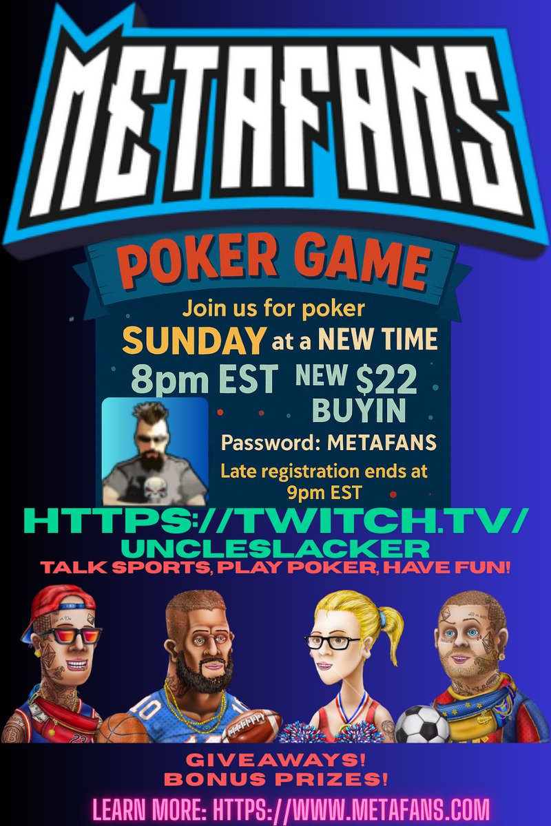 Smooth_0n3's tweet photo. #poker #grinders #rounders #metafans #USlacker https://t.co/xOmIZimlm0