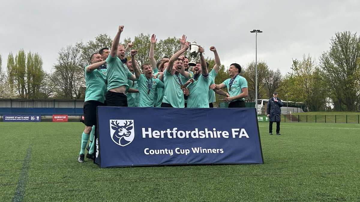 Congratulations to the Winners of the Sunday Junior Cup - Hertfordshire Athletic 🏆