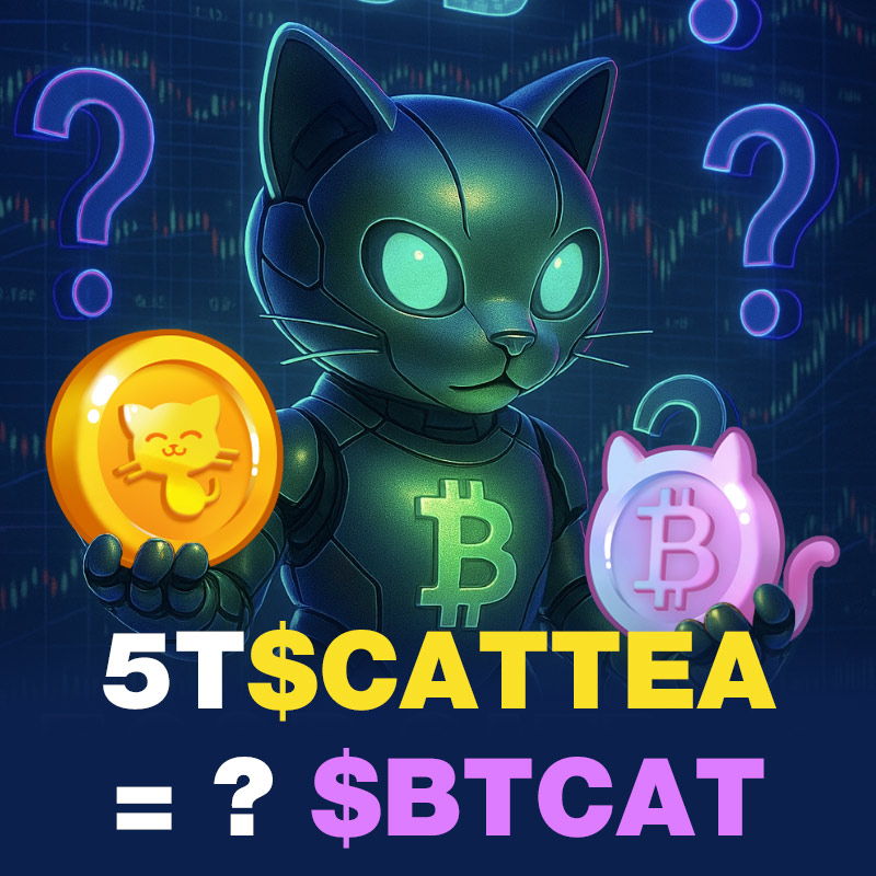 CatteaAI's tweet image. 🔥 5T 🪙CATTEA Already Distributed! 

Wondering how much $BTCat your 🪙CATTEA will be worth? Early farmers = future whales! 🚀

Keep grinding for more 🪙CATTEA - your ticket to the BTCat billionaires club! 💰

#Trade #BTCat #BTC #Bitcoin #Cattea