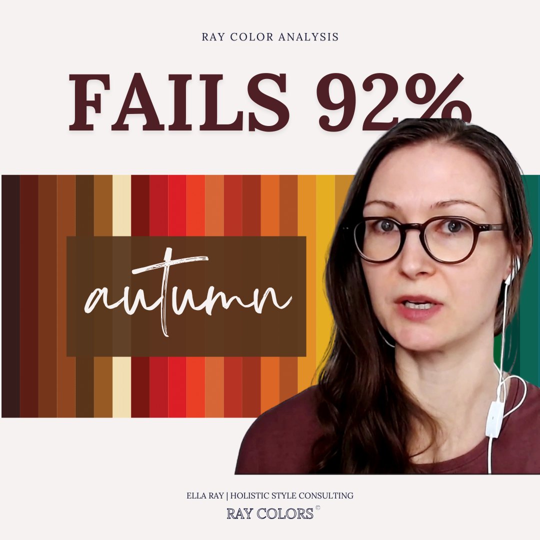 theraylab's tweet image. I FAILED at Color Analysis Until I Understood THIS! 

Watch Now:
youtu.be/-rREnkQm3Ig?si…

#coloranalysis #styletips #wardrobe #outfit #raycolors #autumn #seasonalcoloranalysis #beauty