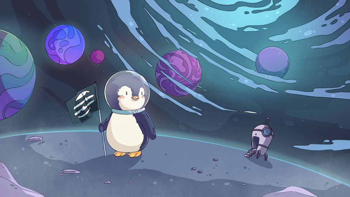 🐧 Sometimes applying a filter is useful and can help create something new.

An army of penguins will bring not only novelty but also utility to <a href="/Aptos/">Aptos</a>.

Drop your wallet &amp; RT.