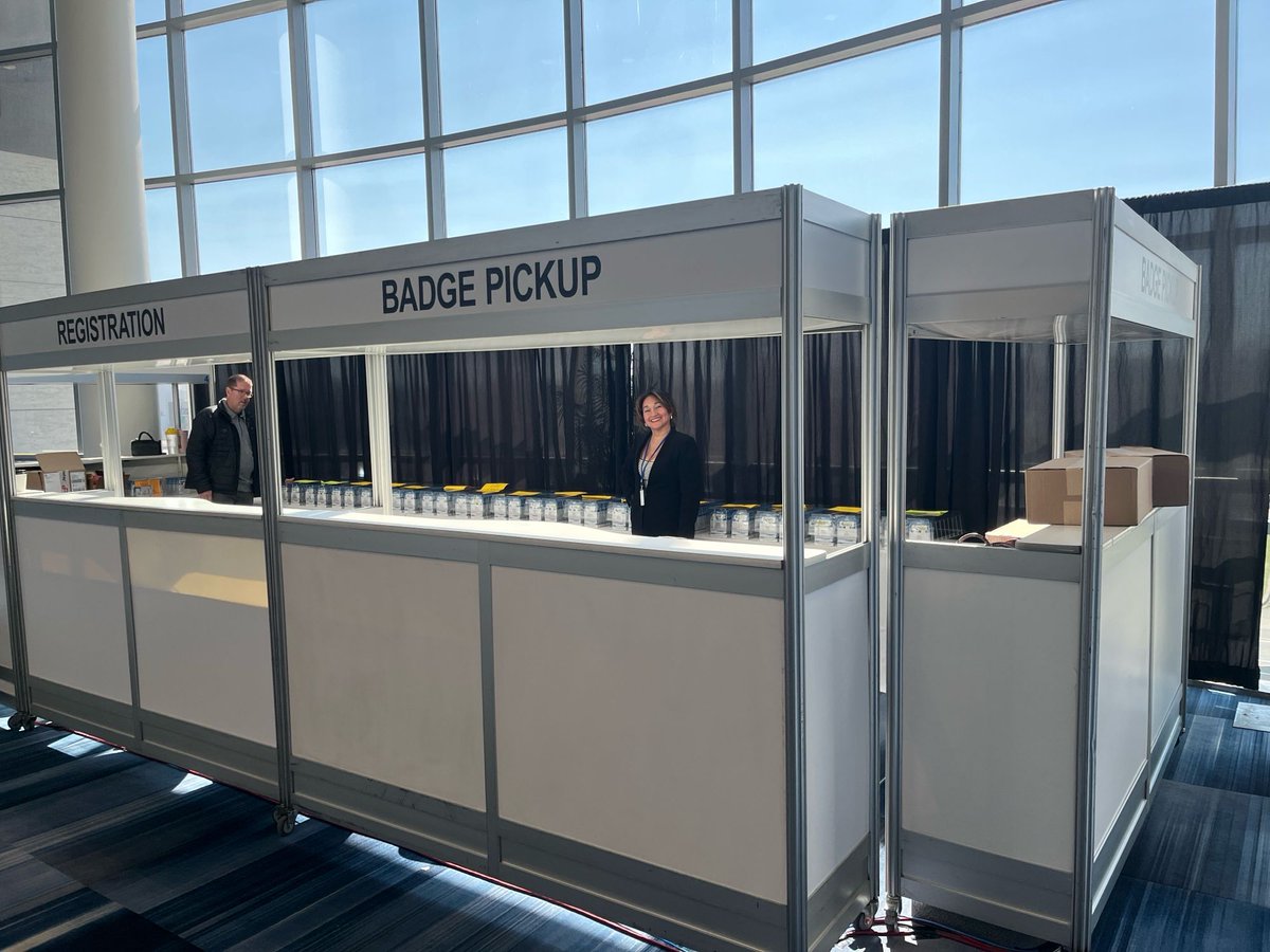 Registration is open! Drop by to pick up your badge and check-in to #WEAO2025