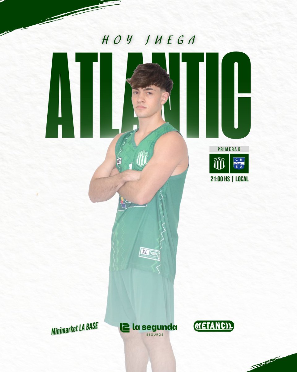¡𝗛𝗢𝗬 𝗝𝗨𝗘𝗚𝗔 #ATLANTIC! 💚✊🏼