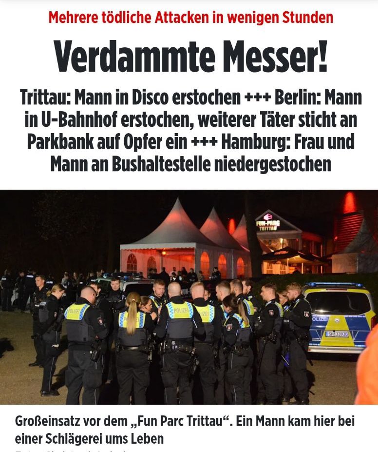 heiditheblogger's tweet image. Gehen Sie weiter… Hier gibt es nichts zu sehen.

#Messerattacke #Migrationspolitik #Migrationsproblem