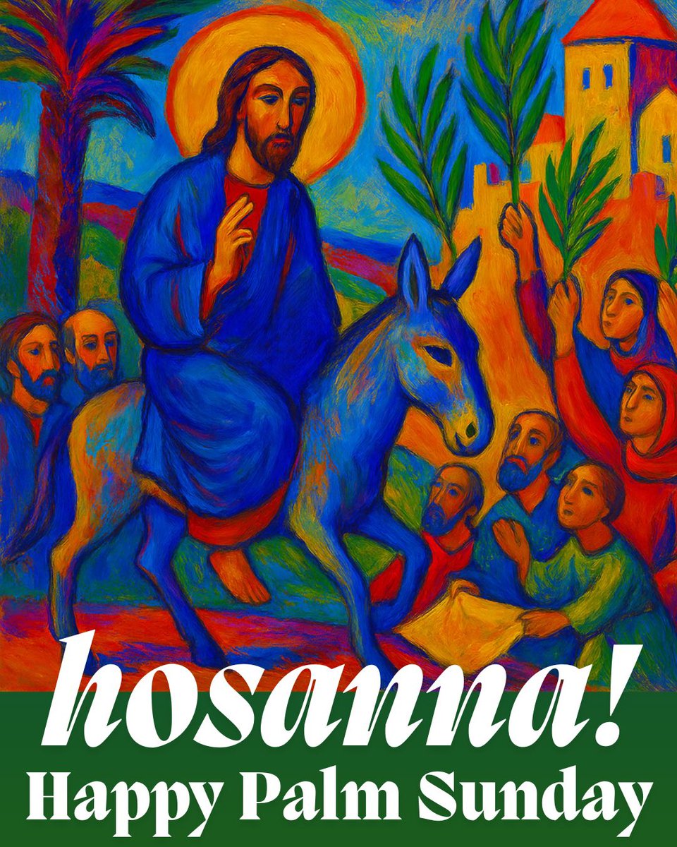 ArdyKassakhian's tweet photo. May this Palm Sunday bring blessings to you and your loved ones, and may our diverse community continue to walk together in faith and friendship.
Happy Palm Sunday 🌿✝️
Շնորհավոր Ծաղկազարդ Mapagpalang Linggo ng Palaspas
Feliz Domingo de Ramos
#PalmSunday #MyGlendale #hosanna https://t.co/EMnga1PxRM