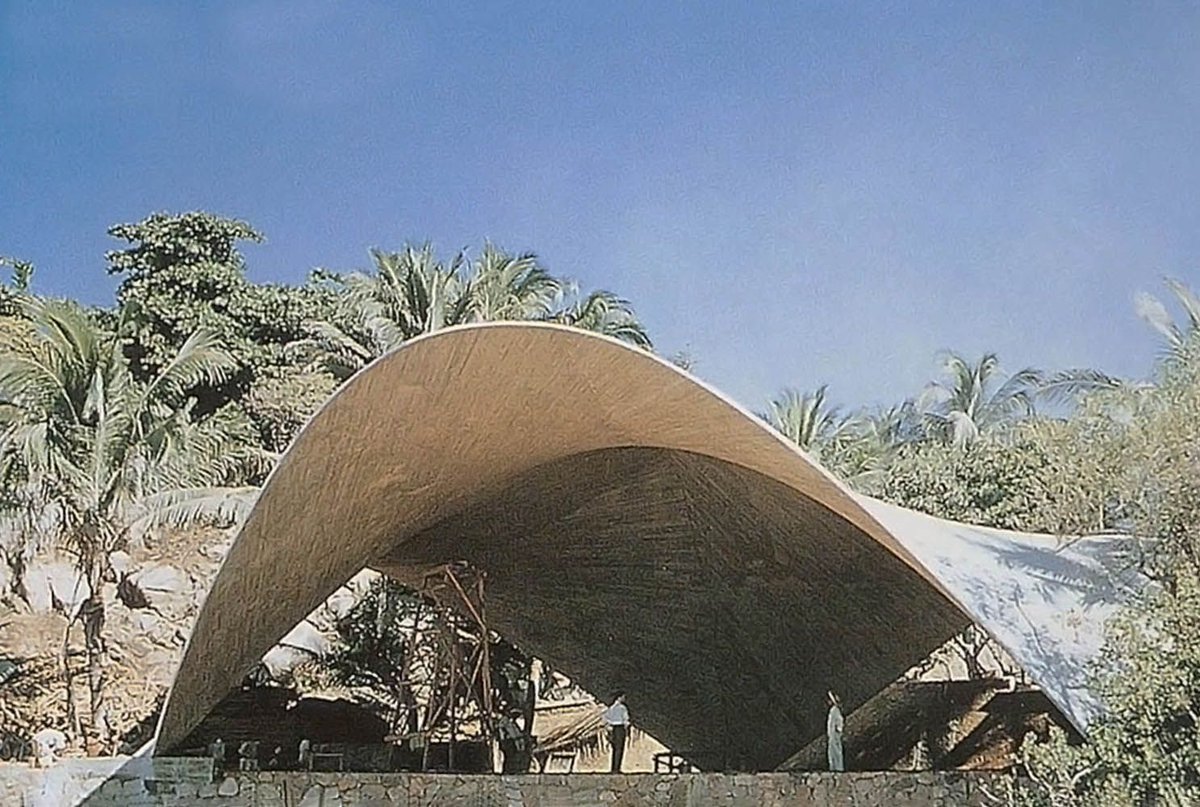 La Jacaranda, Felix Candela, Acapulco, Mexico, 1957. #architecture #archinerds