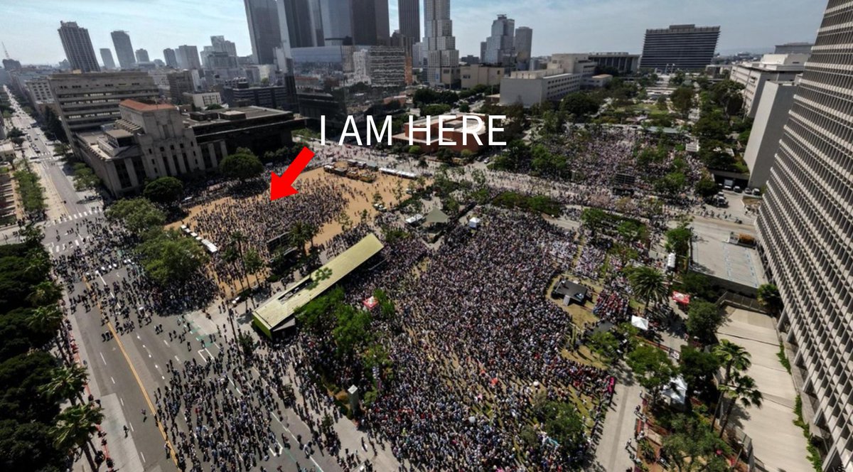 LA Bernie &amp; OAC Rally 4/12/25 Keep On Rocking In The Free World w/ Neal Young, Joan Baez, Maggie Rogers and others...