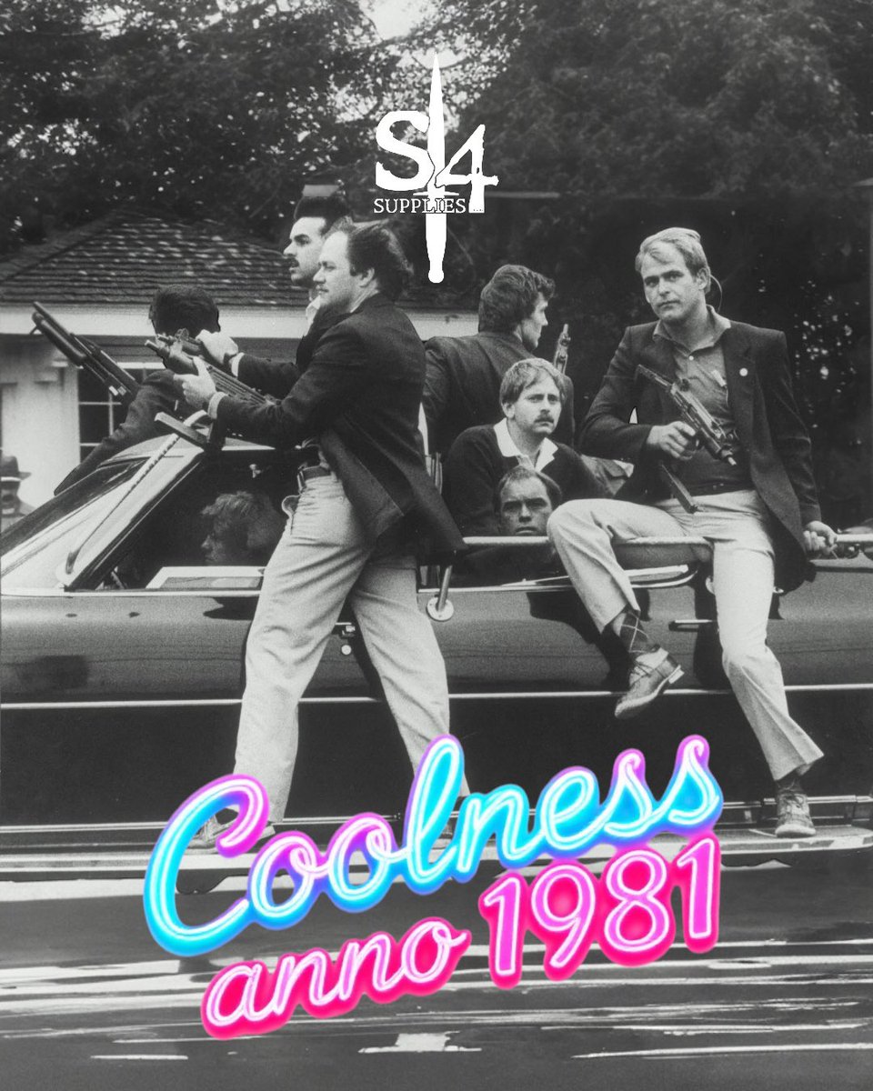 Wer denkt er sei der coolste Operator und er habe „Tactical“ erfunden….vor Dir gab es auch schon coole Dudes. Tritt zurück ins Glied und sei bescheiden! #operatorasfuck #operatorlifestyle #coolness #oldschoolworks #auchwirwarencool #nurviellustiger