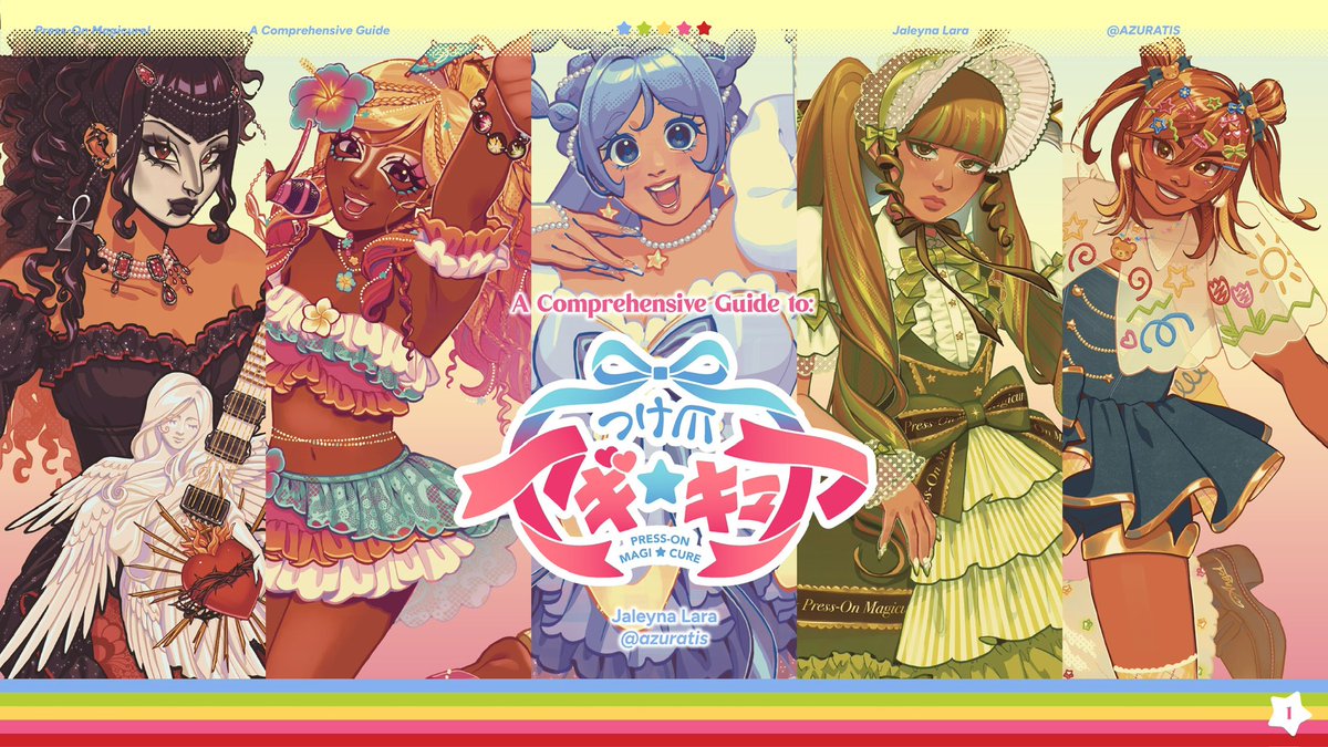 With my special event coming up, what better time to share this 🧵

A Comprehensive Guide to Press-On Magicure, my senior thesis project about magical girls transform using their press-on nails!