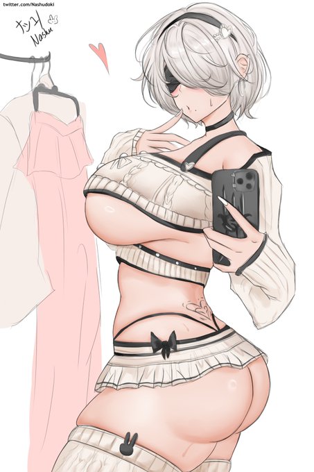 2b 🩷🤍🖤
#NieRAutomata 