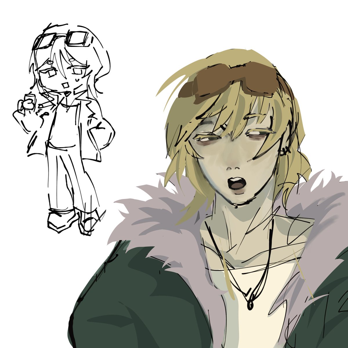 OPEN COMMISSIONS !! [0/5]
Bust up sketches w basic color &amp; shading 
Price starts at $7 / PhP 350
You can DM/go to my Kofi! 
Payment : PayPal Gcash 
shares are appreciated:D

#artmoots #art #artshare #commissionsopen #commissions