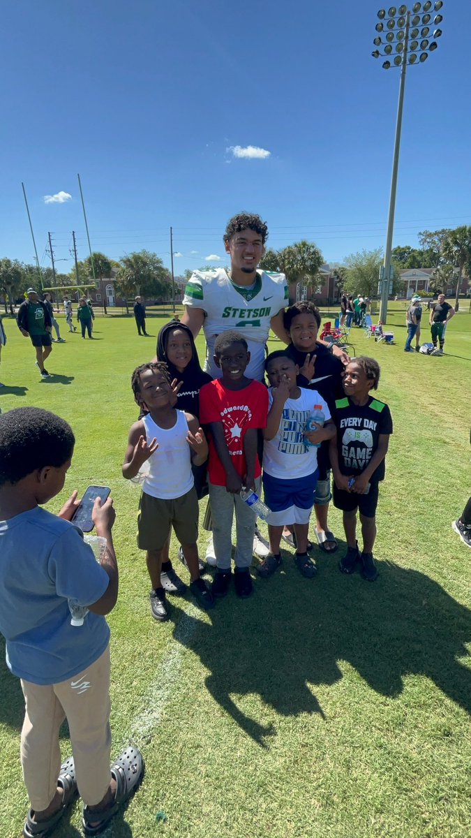 Gunner Chenier (@6boom) on Twitter photo Great spring ball at <a href="/StetsonFootball/">Stetson Football</a> — the energy, growth, and grind were all there. Proud of the progress we made as a team. Stay tuned… there’s way more to come! <a href="/BIGshadowMIKE/">Coach Mike Jasper</a> <a href="/CoachDodson13/">Coach Dodson 🏈 🗺️🧗🏿♂️🏆</a> Great spring ball at <a href="/StetsonFootball/">Stetson Football</a> — the energy, growth, and grind were all there. Proud of the progress we made as a team. Stay tuned… there’s way more to come! <a href="/BIGshadowMIKE/">Coach Mike Jasper</a> <a href="/CoachDodson13/">Coach Dodson 🏈 🗺️🧗🏿♂️🏆</a>