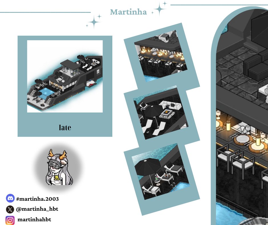 🛥️ Projeto em alto mar!
A construção do nosso iate luxuoso no Habblet tá a todo vapor! 🛠️✨
Venha conferir cada detalhe dessa obra digna de bilionário pixelado 😎
#Habblet #IateDosSonhos #ConstruçãoPixel #HabbletLuxo