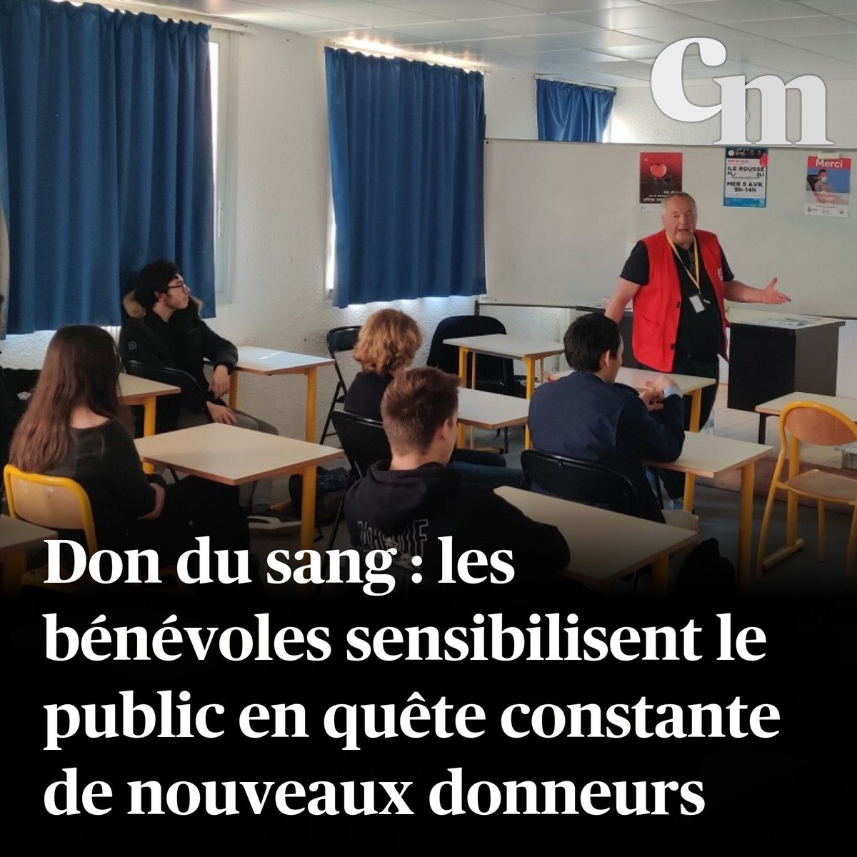 Haute-Corse : à L'Île-Rousse, lycéens et touristes donnent aussi leur sang
➡️ sur.corsematin.com/MPz
