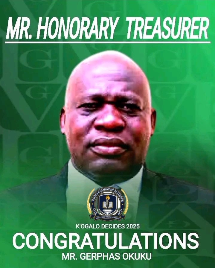 Congratulations to <a href="/GerphasOku19708/">Gerphas Okuku</a> on your role as <a href="/gormahiafcke/">Gor Mahia FC Ke</a> Treasurer! Onagi Comrades Alliance wishes you well in your service.