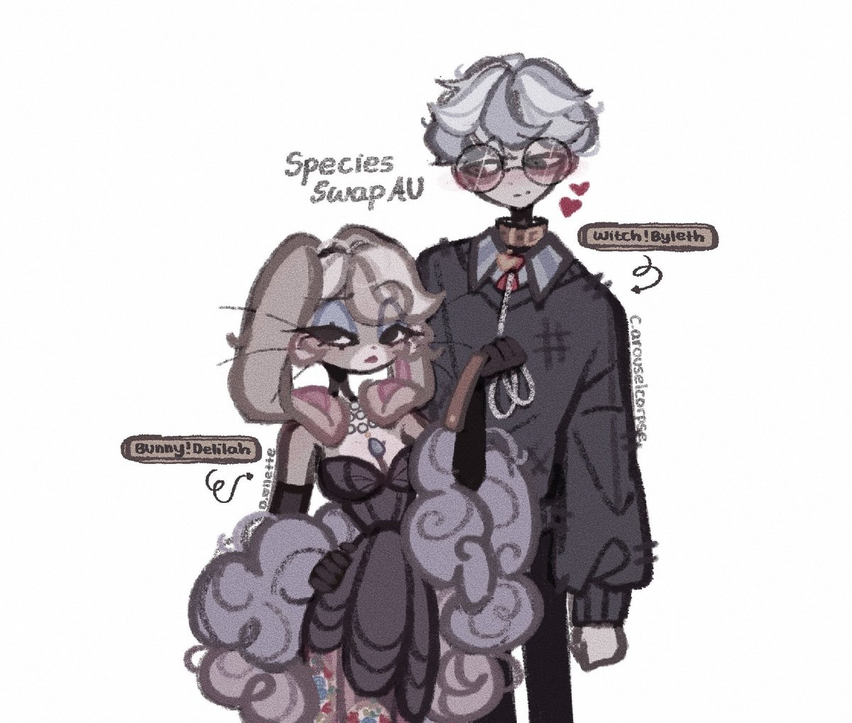 carouselcrpse's tweet photo. ( 🫀oc post ; whisper hollow 🩺🥼 )
several AUs of my ocs <3

#illustration #yaoi #yuri #yandere https://t.co/wDINVhAkXr