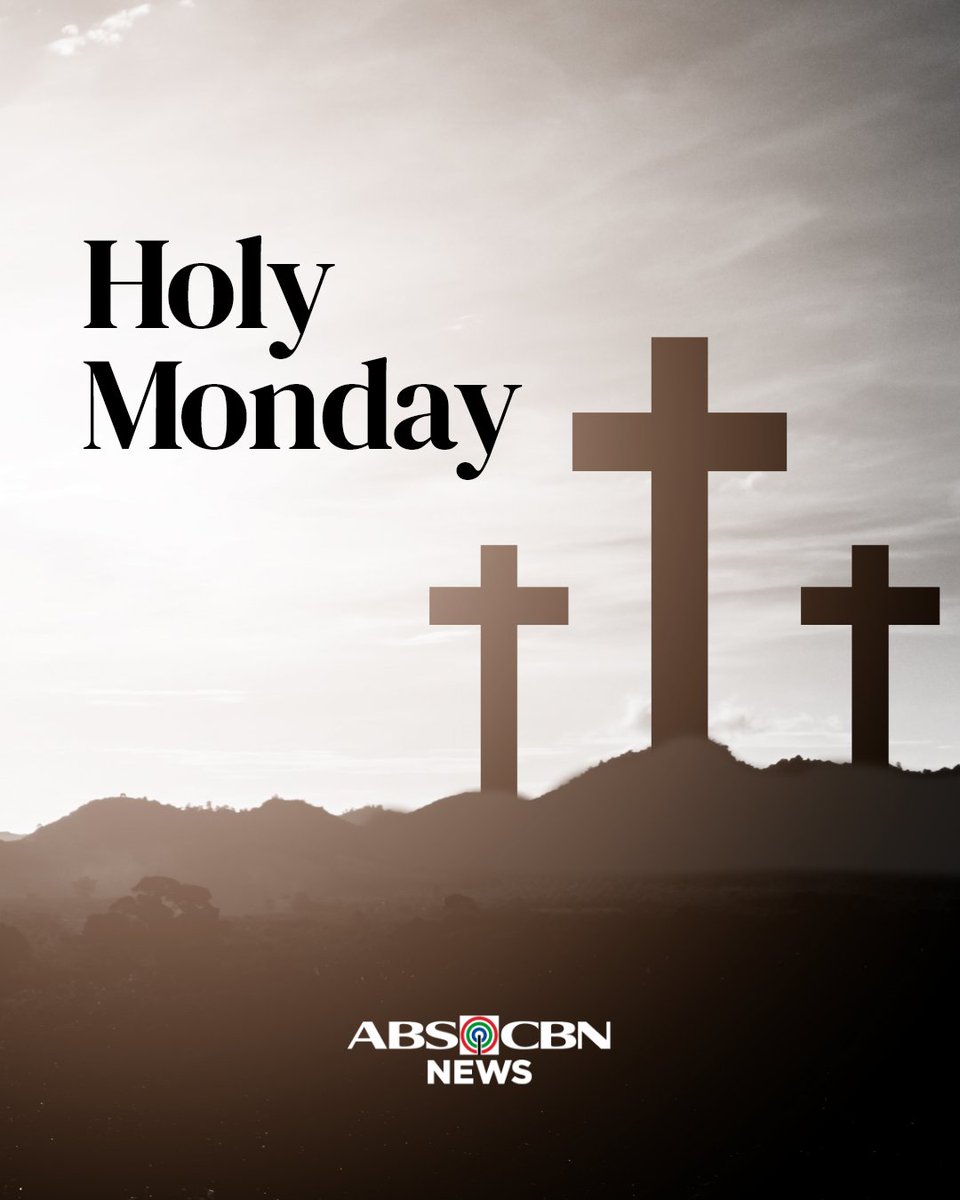 ABSCBNNews's tweet photo. Let today be the start of a meaningful journey this Holy Week. 🙏 https://t.co/ZrP5YLjtQn