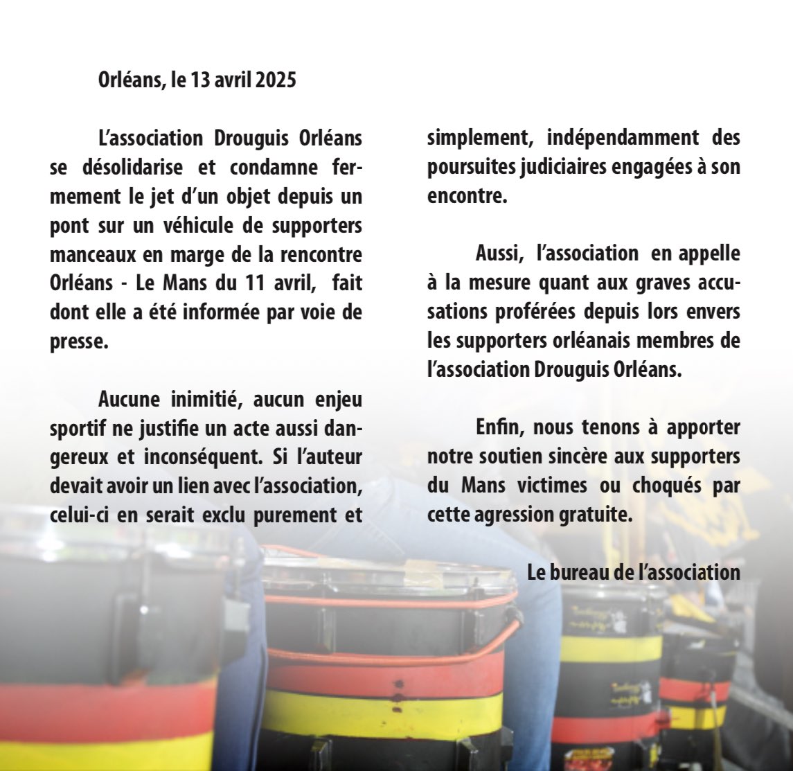 Drouguis Orléans tweet media