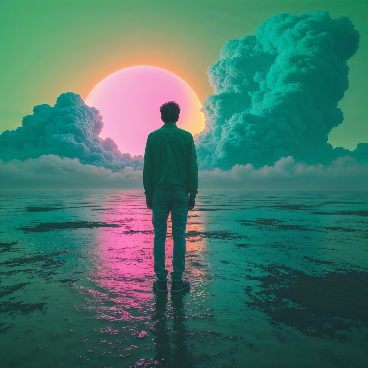 Hugofloresf's tweet image. Chasing light and quiet moments. 
This surreal glow feels like a Sunday pause—time to reflect, breathe, and just be. 🌅
#MindfulMoments #SurrealVibes #SundayReflections
#SkyMagic