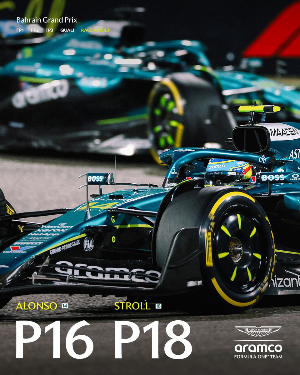 Aston Martin Aramco F1 Team tweet media