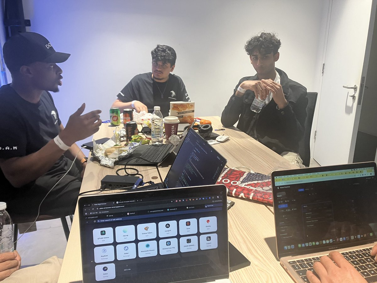 Max Gershfield (@maxgershfield) on Twitter photo Action packed Sunday with some good slightly sleep deprived <a href="/SuperteamUK/">Superteam UK</a> crew for <a href="/encodeclub/">Encode Club</a> ai hackathon. Action packed Sunday with some good slightly sleep deprived <a href="/SuperteamUK/">Superteam UK</a> crew for <a href="/encodeclub/">Encode Club</a> ai hackathon.