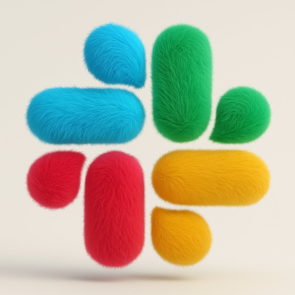 gizakdag's tweet image. How about using the same prompt to create fluffy logos?